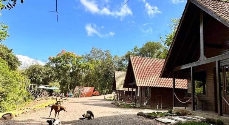 Tent with pool | Pets allowed in Canela