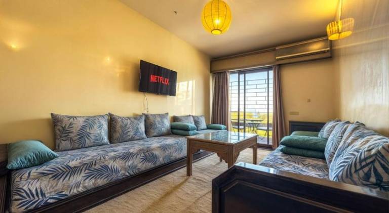 Gueliz Marrakech Private 2BR Apartment with Pool and Parking in Marrakech