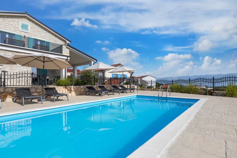 Ferienhaus in Vrbnik f&uuml;r max. 8 Personen, 