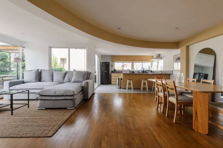 w Deluxe Penthouse with Terrace in Condesa