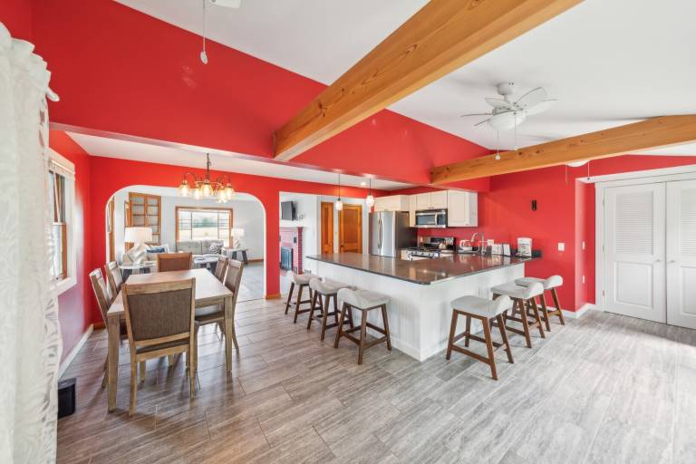 Family-oriented house with terrace & garden | Dogs allowed in Stowe, VT