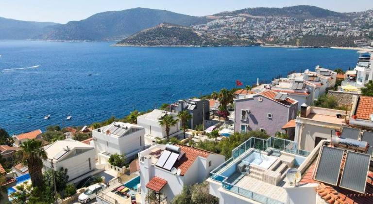 Sea view 5 En-suit villa, pool heatable, free WIFI VillaHappy in Kalkan — photo 2