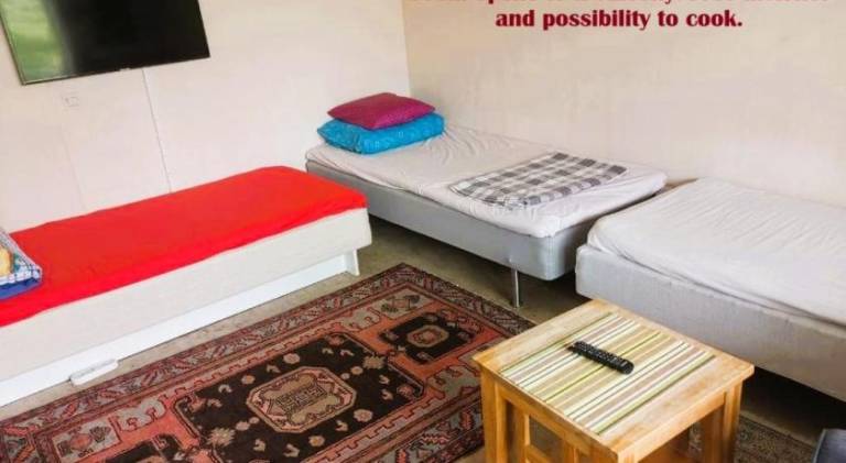 One Large Room with 3 single beds in Gothenburg