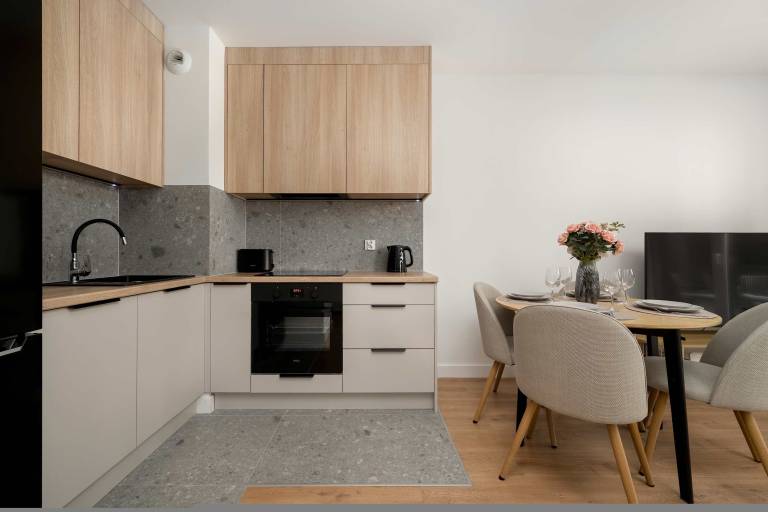 Braniborska 72 Wroc aw Modern Apartment with a Terrace Parking — photo 3