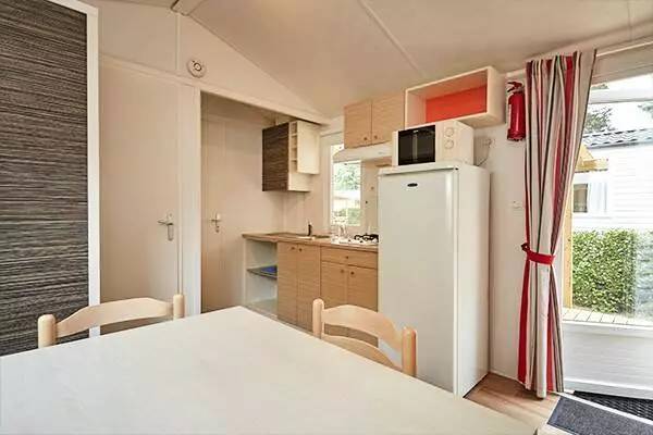 Campsite Le Ried - Mobile home Classic 1 bdr. 2 pers. Covered Decking TV — photo 3
