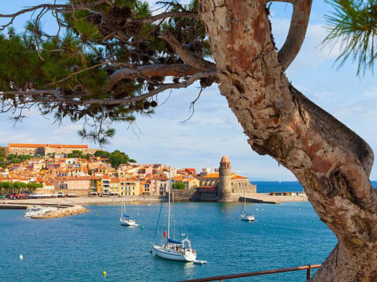 Air-conditioned Holiday Home with Terrace, BBQ, and Private Parking, 10-min Walk to Beach in Collioure