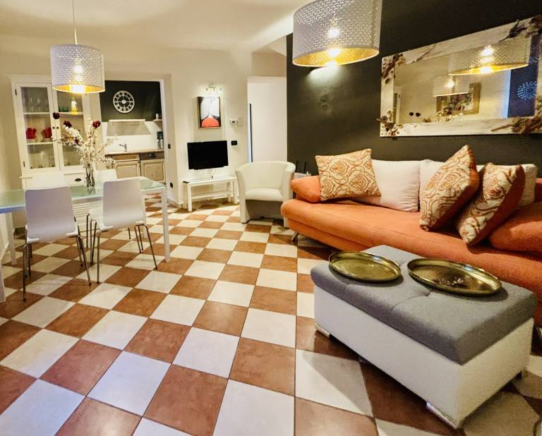 Ferienwohnung mit Hund in Prabione, 