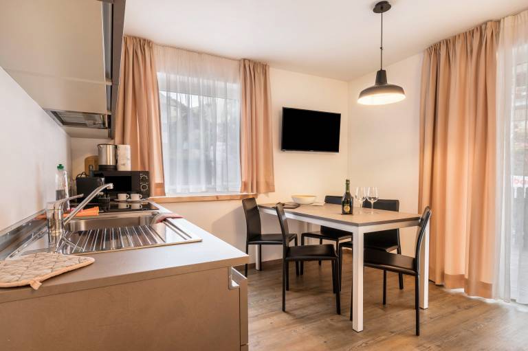 Apartment "Cater Residence Bun Sté" with Mountain View, Sauna & Garden — photo 5