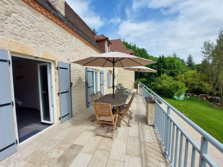 Ferienhaus in Sarlat-la-Canéda, Proissans f&uuml;r max. 4 Personen am Atlantik