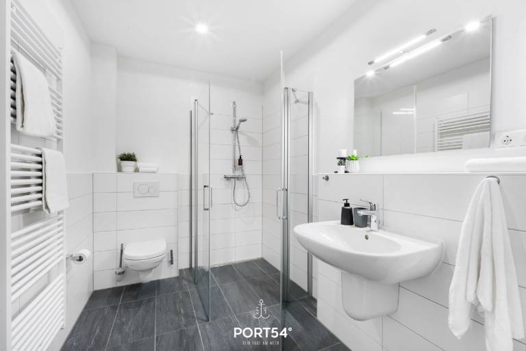 Meerzeit - Shower room, covered balcony, garden furniture, TV, washing machine — photo 4