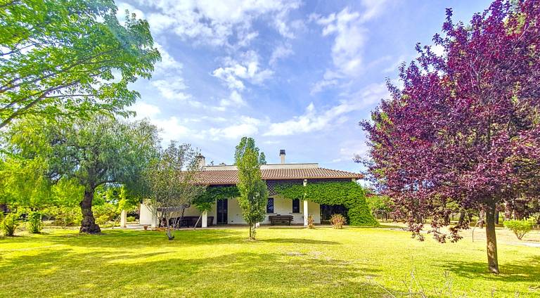 Stunning country mansion with huge pool & park — photo 2
