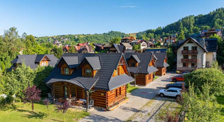 House with yard, grill & patio in Szczawnica