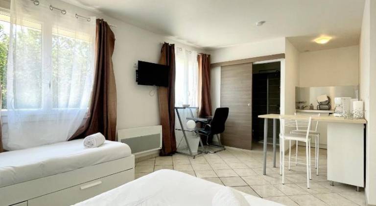 Holiday apartment with 1 room for 3 persons in Chinon