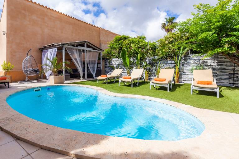 Finca with private pool, yard & fast internet | Garden view — photo 2