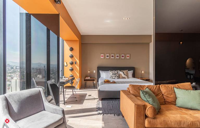 Magenta Basic Apartment 1br by Kukun in Mexico City