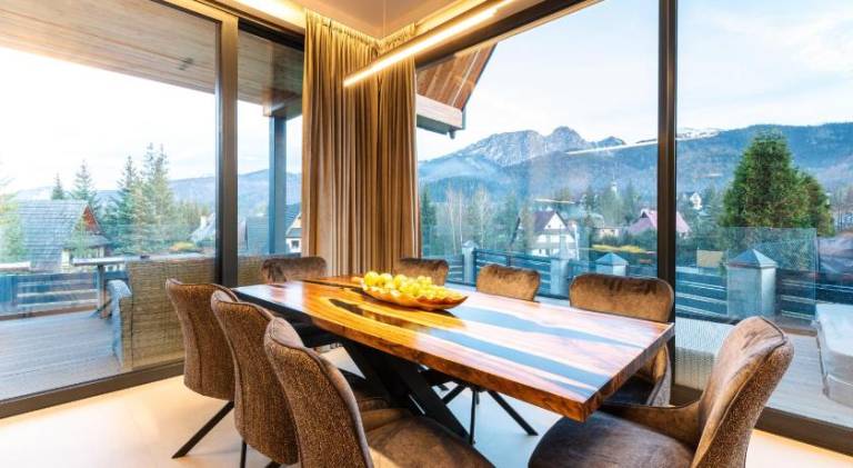 Skyline Luxury Villa with terrace jacuzzi and sauna Zakopane mountains Poland — photo 4