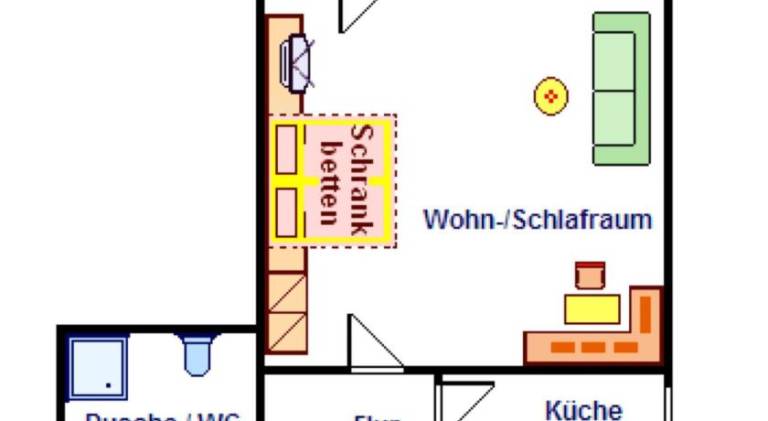 Holiday apartment with 1 room for 2 persons — photo 3