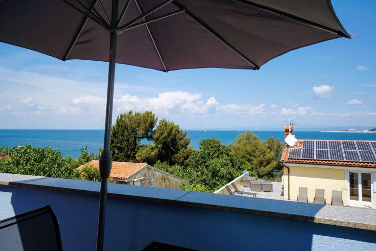 Nice rental apartment with garden & fast internet | Sea view | Pets are welcome in Umag