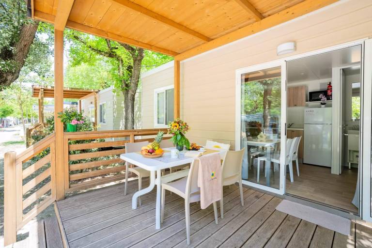 Mobile home with terrace — photo 2