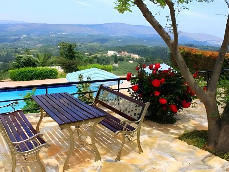 Villa with patio, garden & private pool — photo 3