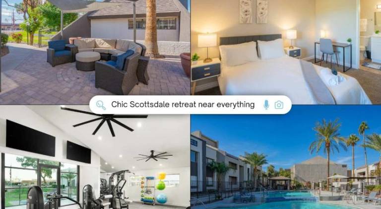 Charming holiday apartment | Pets are welcome in Scottsdale, AZ