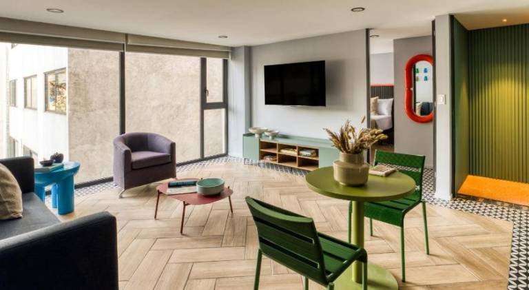 Serviced apartment with terrace | Pets allowed in Mexico City