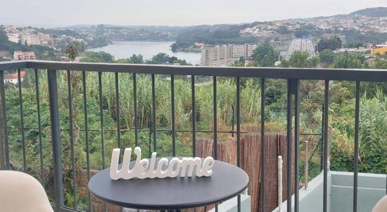 Holiday apartment with terrace & private pool in Porto