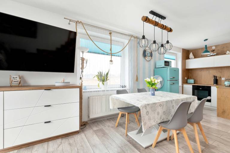 Siedleckiego 1B W adys awowo Seaside Apartment Balcony Beach — photo 4