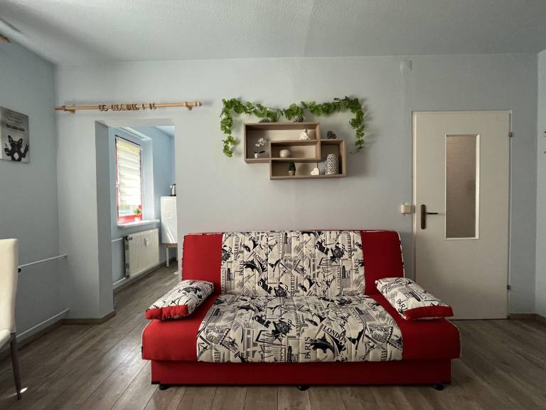 Apartment with patio & garden in Altenberg