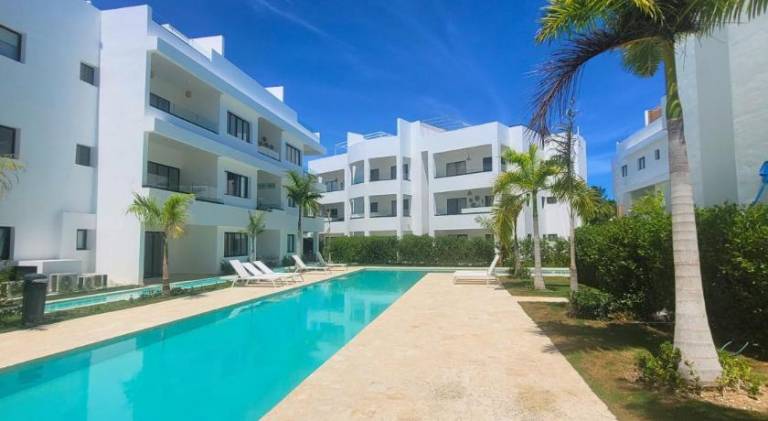 Apartment with pool, garden & jacuzzi in Altagracia