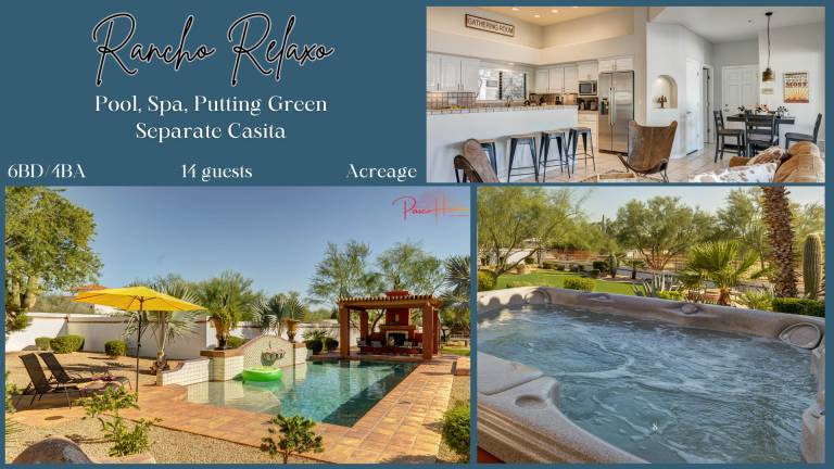 Rancho Relaxo by PaseoHomesAZ with Pool & Spa