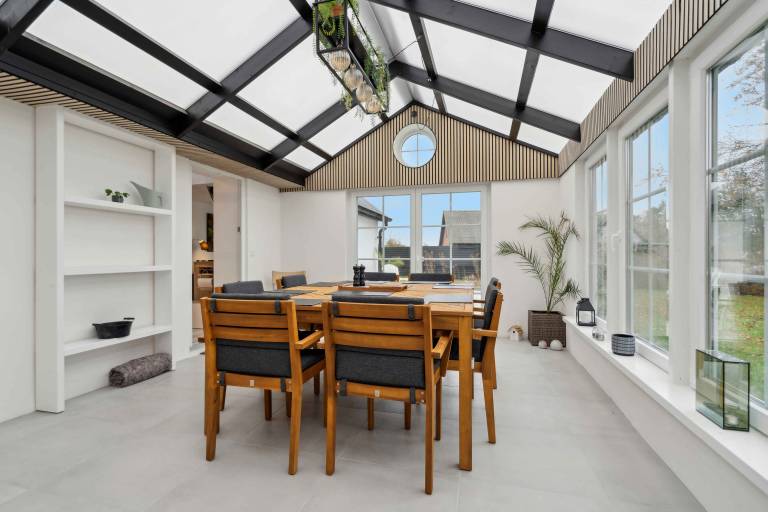 Family-oriented ample villa with sauna, yard & barbeque | Pet-friendly in Svendborg