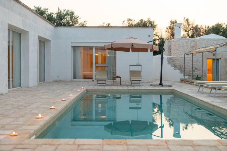 Child-friendly big villa with private pool, BBQ & garden | Garden view | Dogs allowed in Carovigno