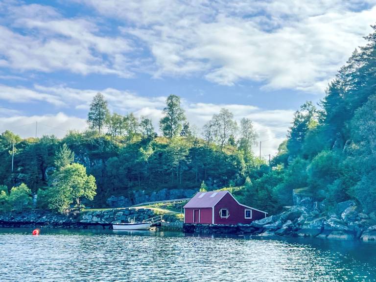 Ferienhaus mit Hund in Tysnes, Hordaland für max. 8 Gäste