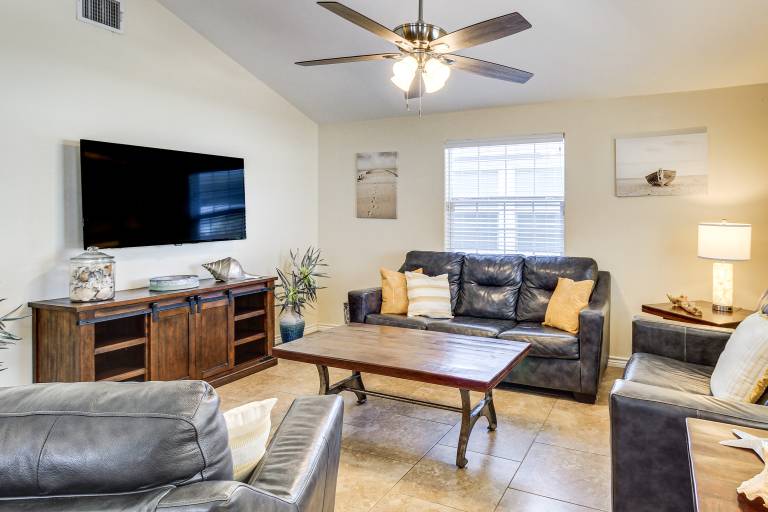 Walk or Ride to Beach! Family Home w/ Patio Lounge — photo 3