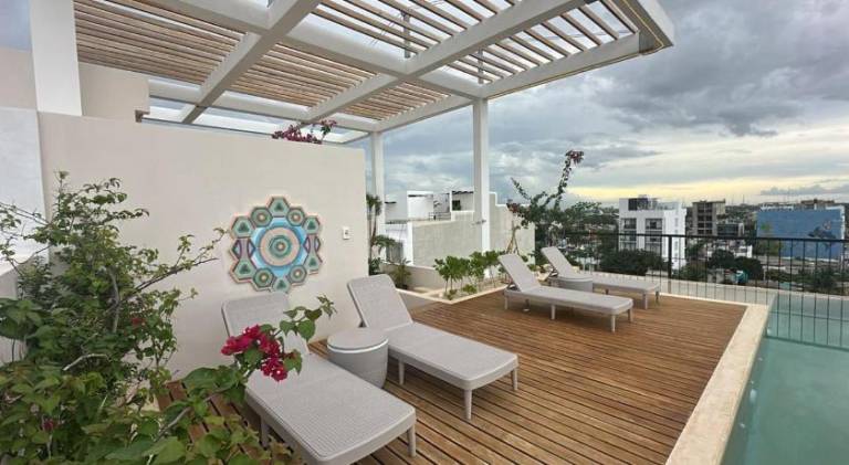 Nuevo estudio con rooftop y alberca cerca de la 5a Av y playa — photo 3