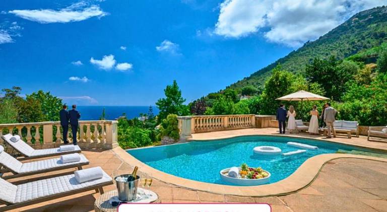 Villa with pool in Monaco