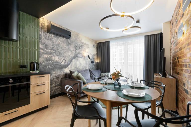 D ugie Ogrody 11H Gda sk Floral Apartment A C — photo 4