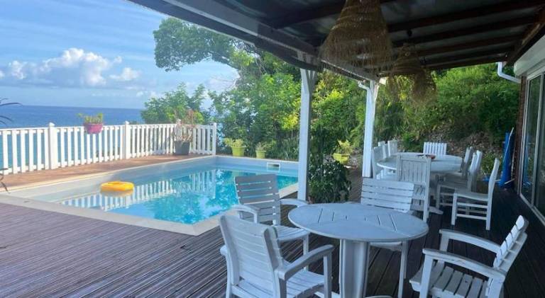 Villa spacieuse avec piscine au Gosier - Vue sur mer in Le Gosier