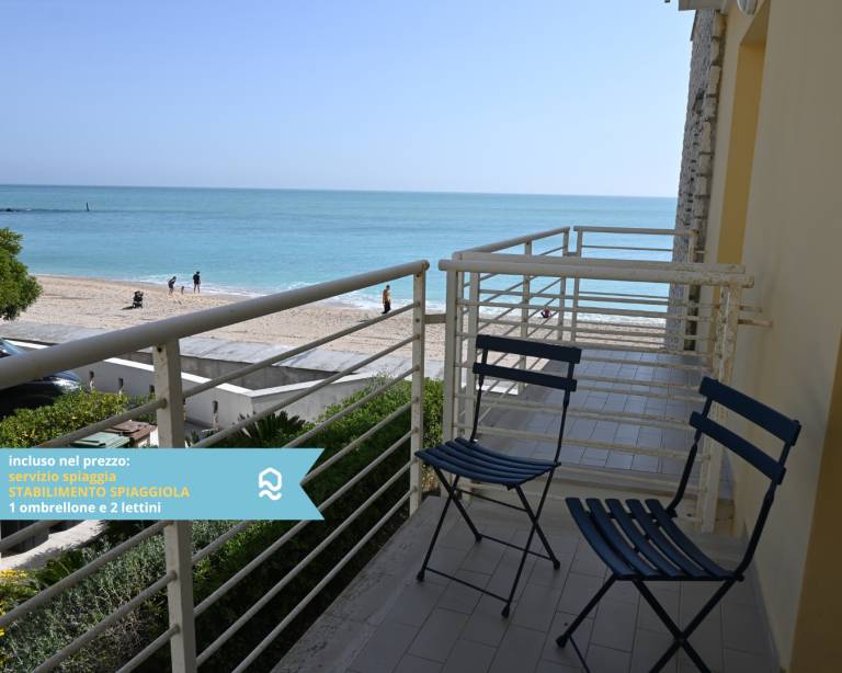 Rental apartment with patio & pool | Sea view — photo 5