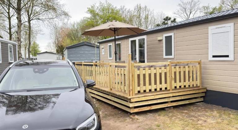Chalet with 3 rooms for 6 persons in Groningen