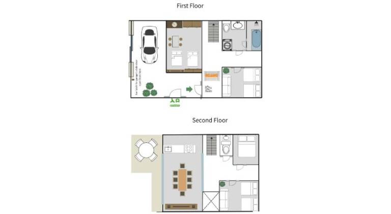 Vacation home with 4 rooms for 12 persons — photo 4
