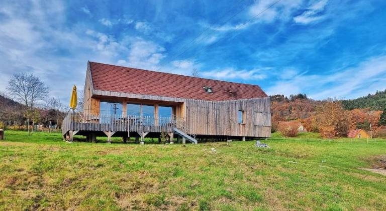 90 m&sup2; Ferienhaus