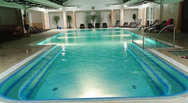 Serviced apartment with pool, sauna & patio in Zalakaros