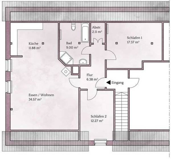 93 m² Ferienwohnung ∙ 2 Schlafzimmer ∙ 4 Gäste – Bild 29