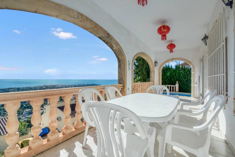 Villa 'Gaga Moraira' with Sea Views, Wi-Fi, and Air Conditioning — photo 3