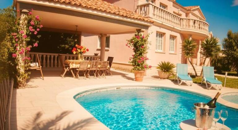 Costa Dorada Villa - Pool BBQ Beach 5min in El Vendrell