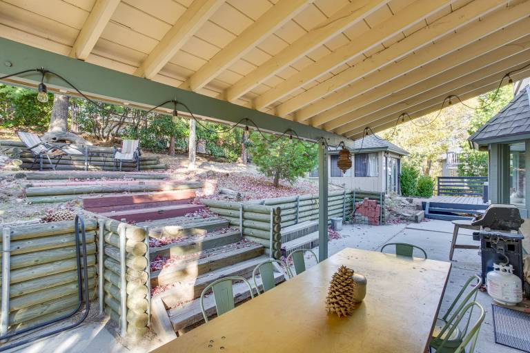 Partial Lake Arrowhead View: Cabin w/ Game Room! in San Bernardino, CA