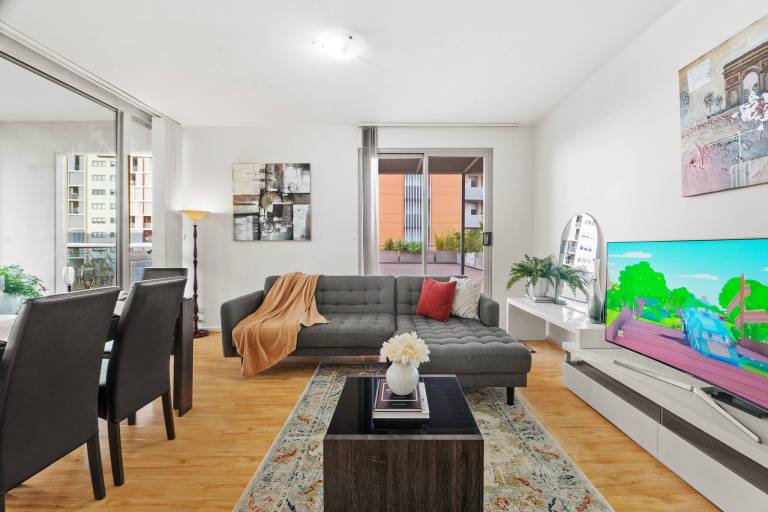 Das ultimative urbane Refugium mit Balkon