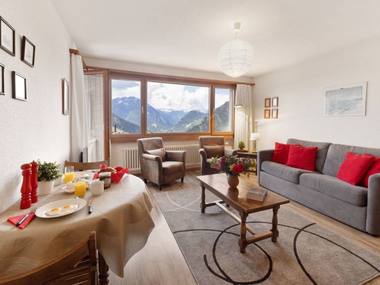 Ferienwohnung in Verbier, Bruson für max. 2 Gäste